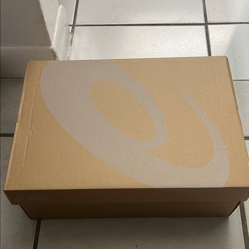 Asics Tan Shoe Box